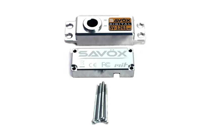 Savox - Top & Bottom Servo Case W/ 4 Screws, For Sv1261mg 1