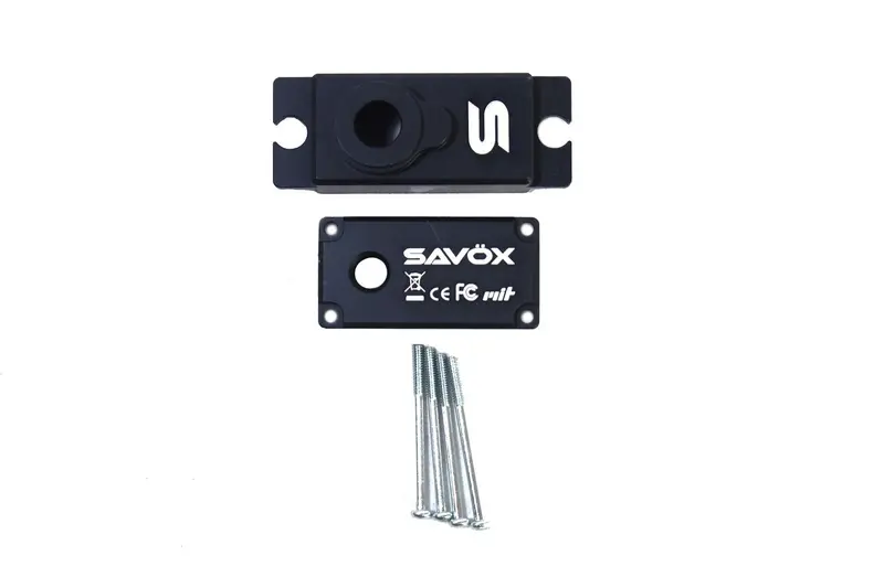 Savox - Top & Bottom Servo Case W/ 4 Screws, For Sw1250mg 1