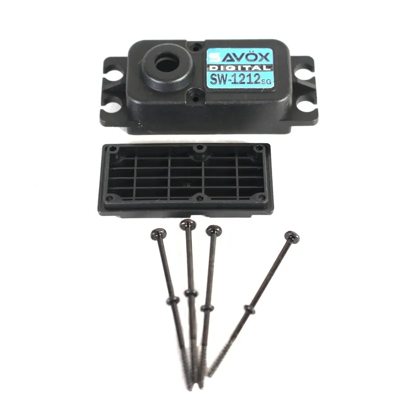 Savox - Top & Bottom Servo Case W/ 8 Screws, For Sw1212sg & Sw1212sg-Be 1