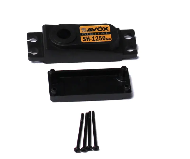Savox - Top & Bottom Servo Case With 4 Screws 1