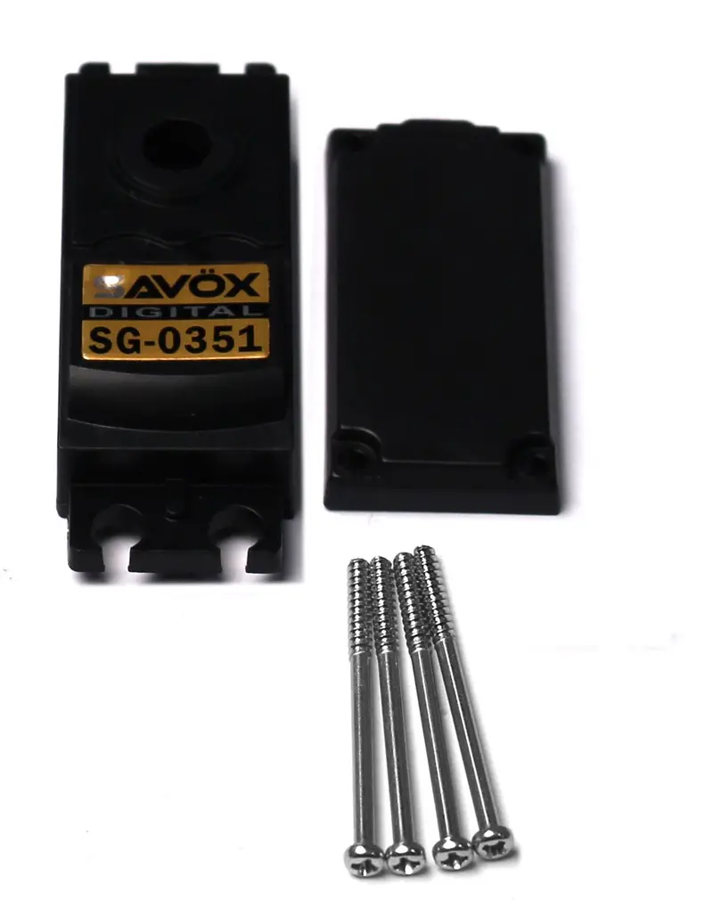 Savox - Top & Bottom Servo Case With 4 Screws 1
