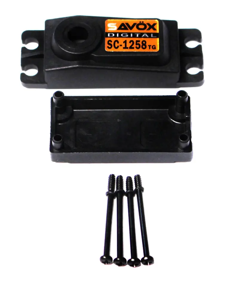 Savox - Top & Bottom Servo Case With 4 Screws 1