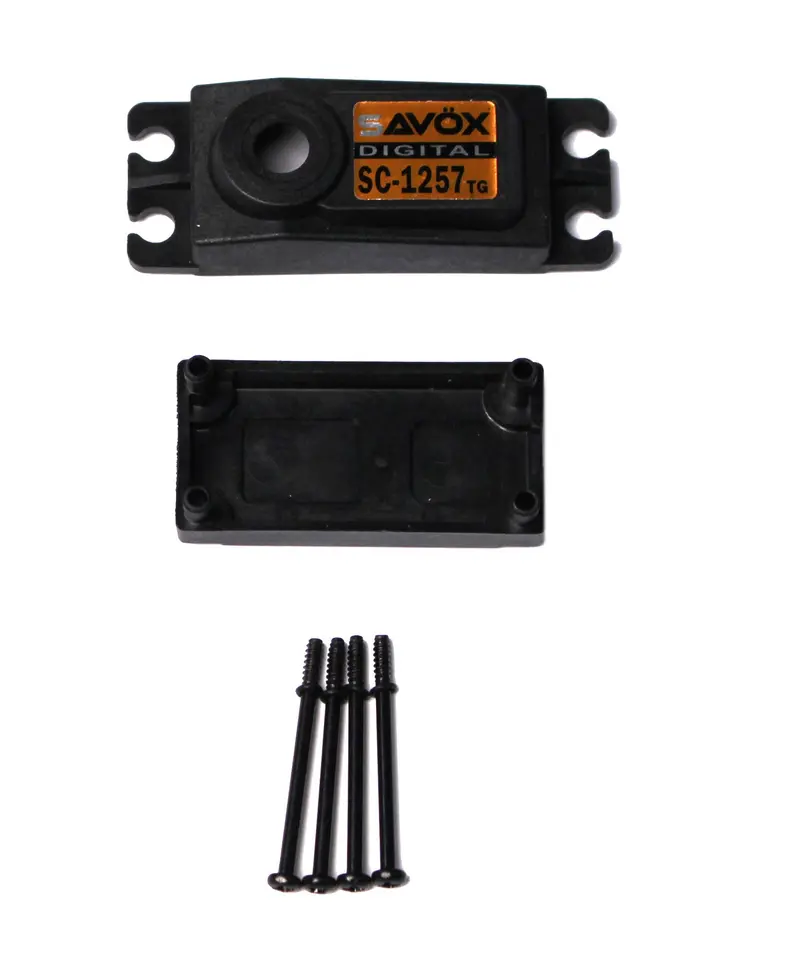 Savox - Top & Bottom Servo Case With 4 Screws 1