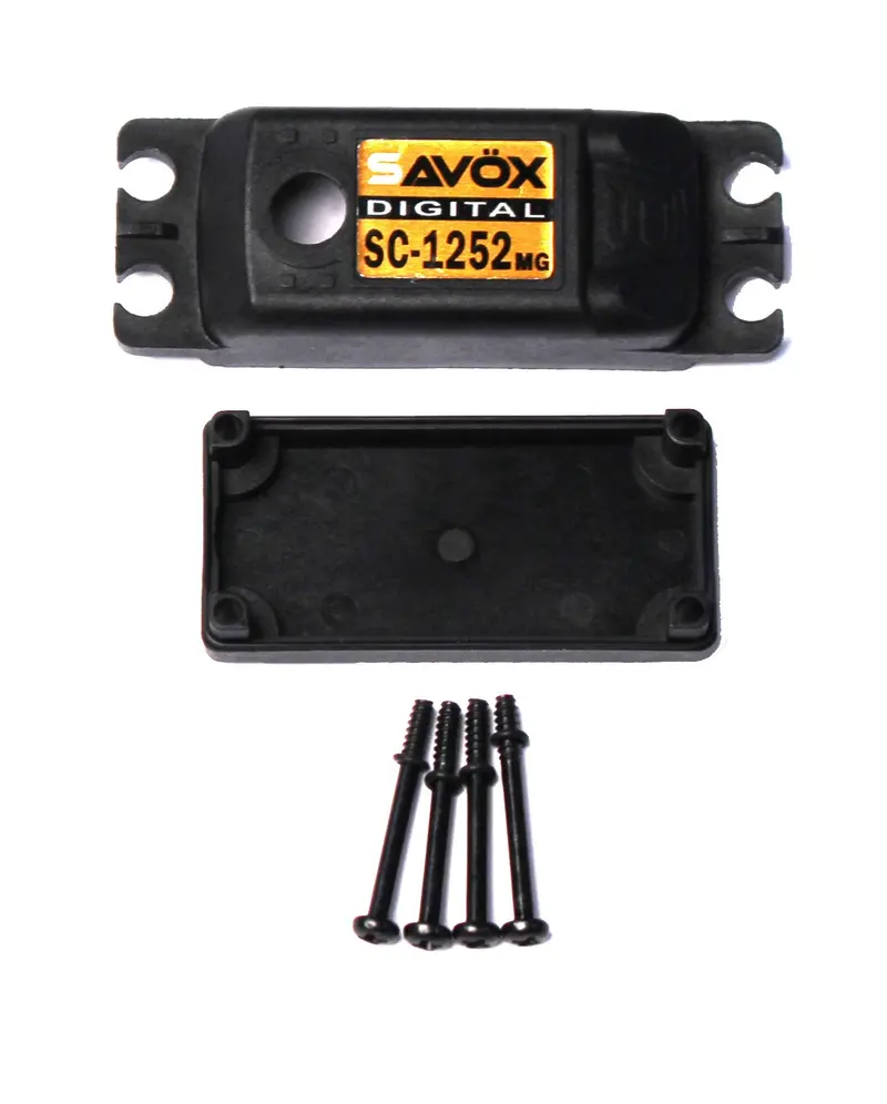 Savox - Top & Bottom Servo Case With 4 Screws 1
