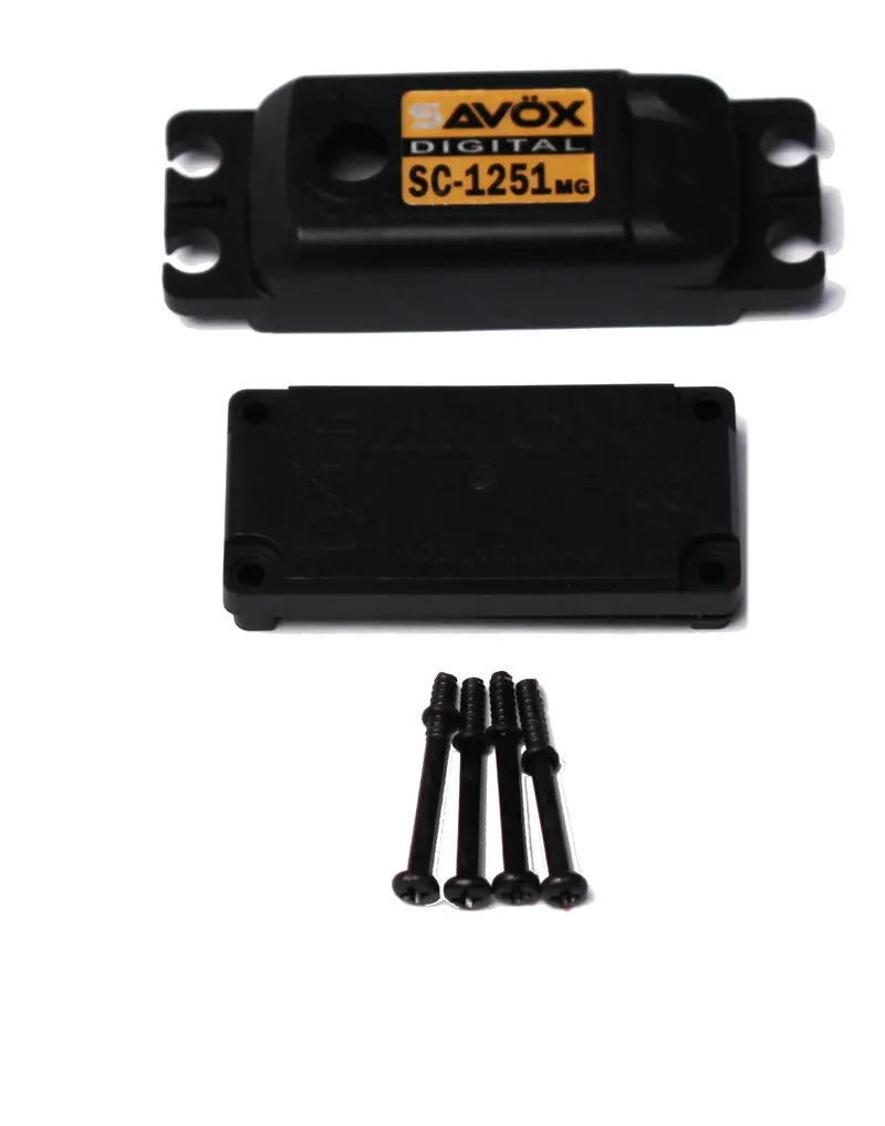 Savox - Top & Bottom Servo Case With 4 Screws 1