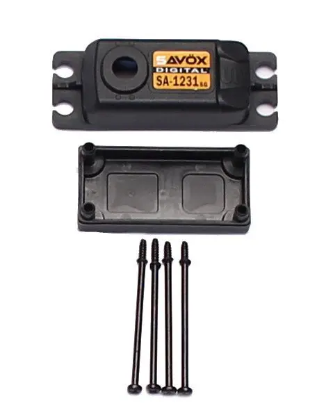 Savox - Top & Bottom Servo Case With 4 Screws Sa1231sg 1