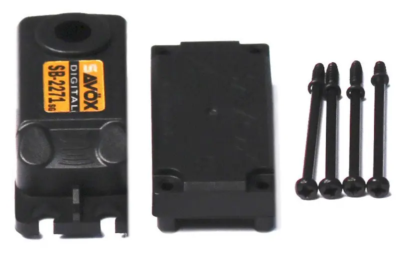 Savox - Top & Bottom Servo Case With 4 Screws Sb2271sg 1