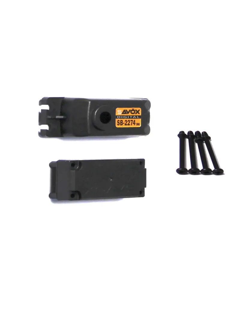 Savox - Top & Bottom Servo Case With 4 Screws Sb2274sg 1