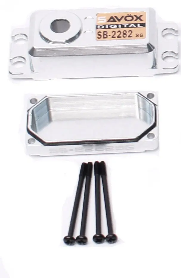 Savox - Top & Bottom Servo Case With 4 Screws Sb2282sg 1