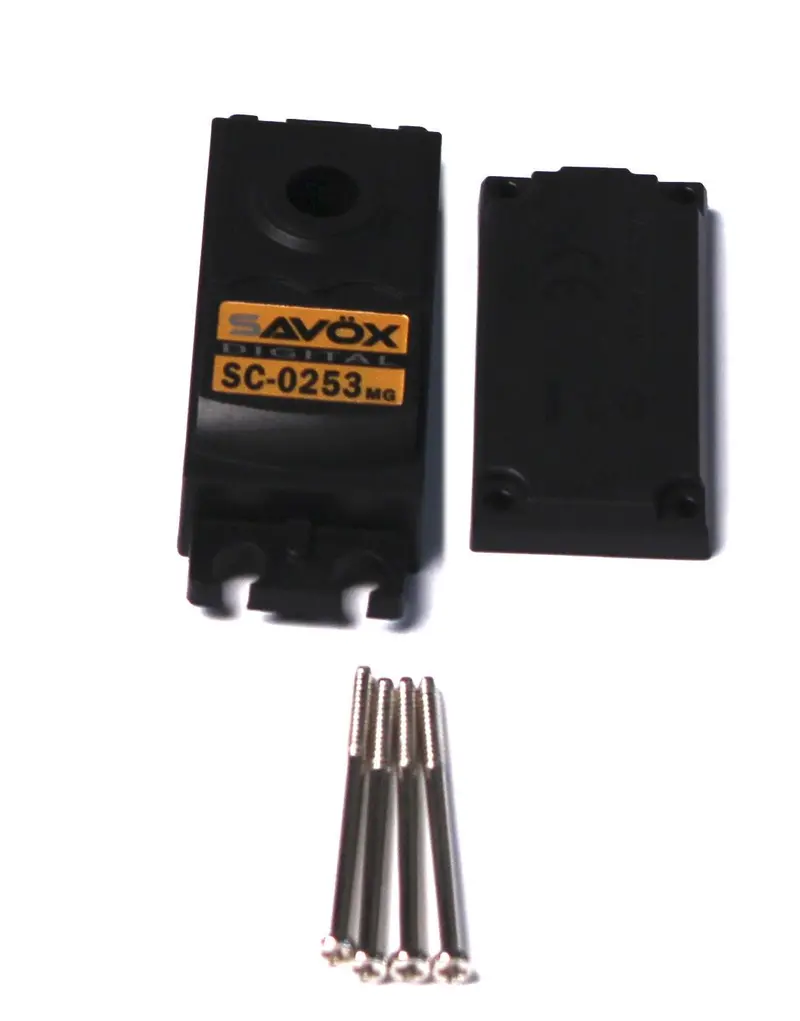 Savox - Top & Bottom Servo Case With 4 Screws Sc0253mg 1