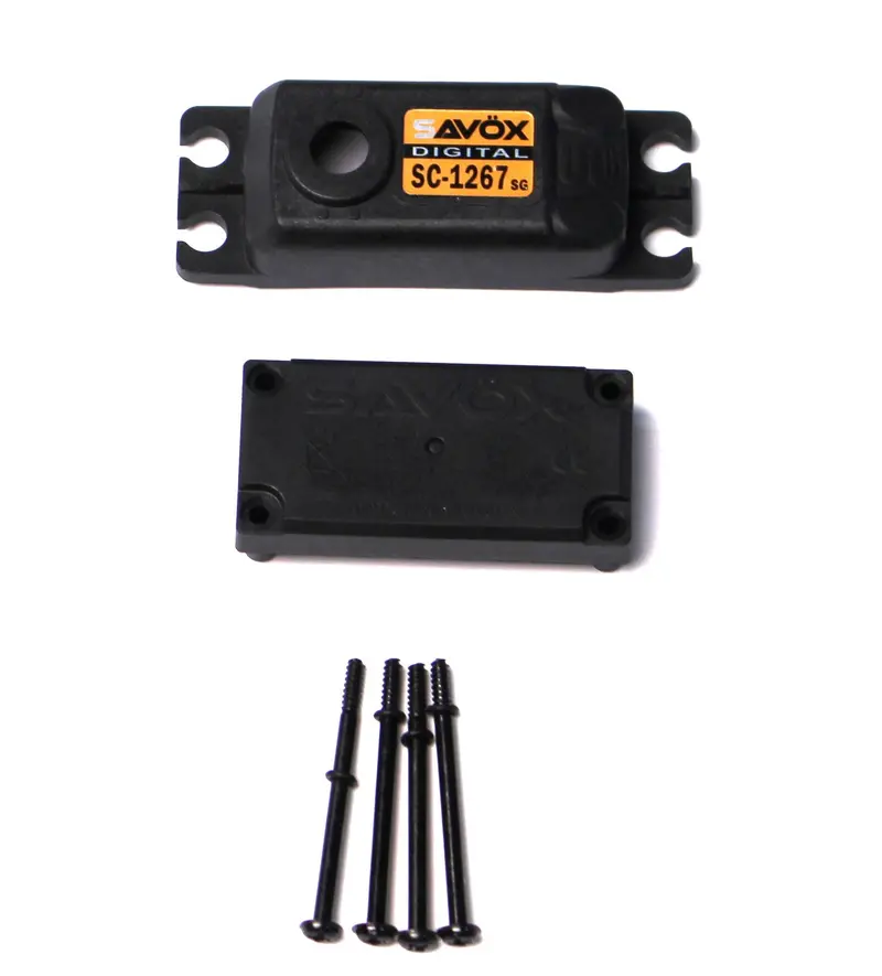 Savox - Top & Bottom Servo Case With 4 Screws Sc1267sg 1