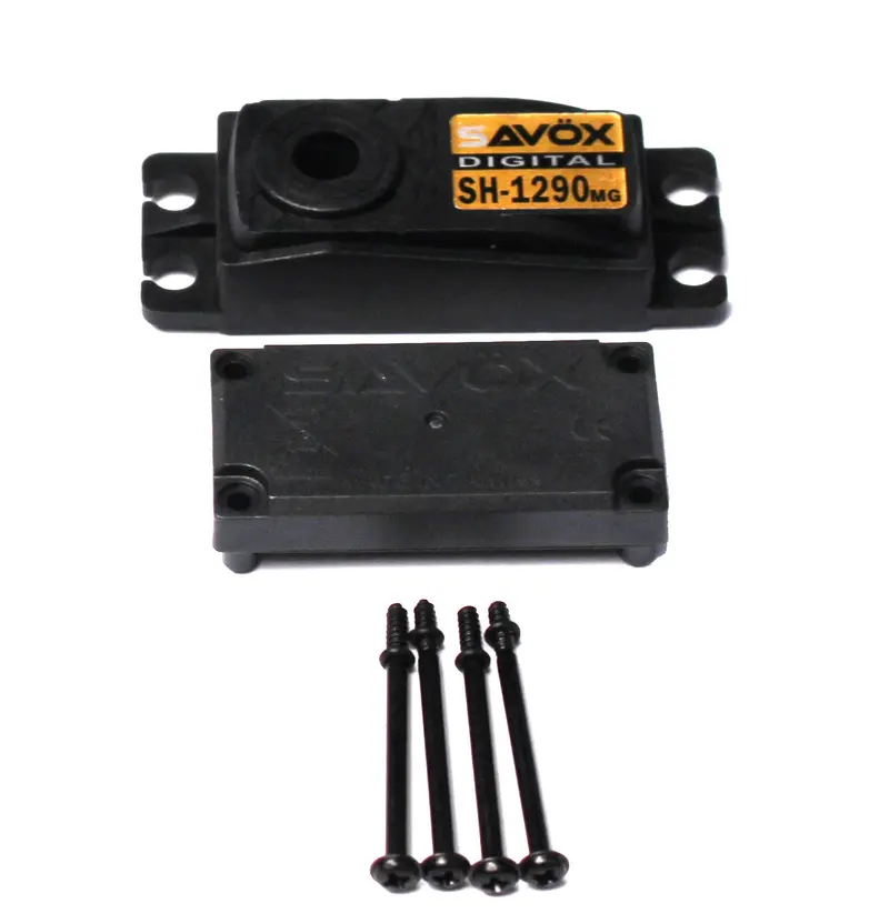 Savox - Top & Bottom Servo Case With 4 Screws & Seal 1