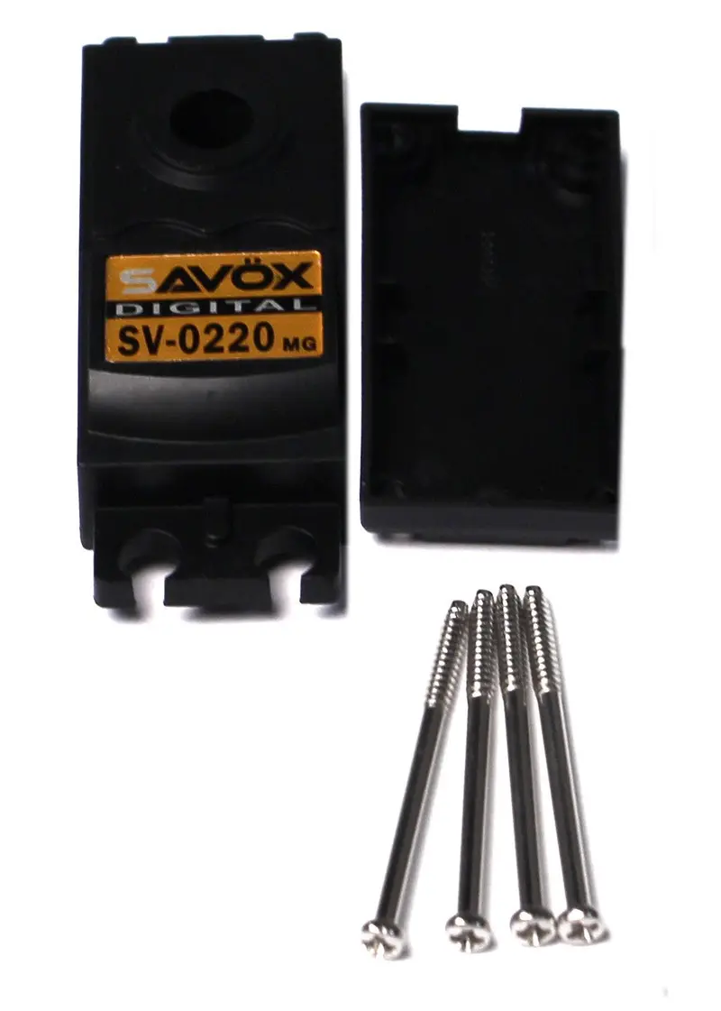 Savox - Top & Bottom Servo Case With 4 Screws Sv0220mg 1