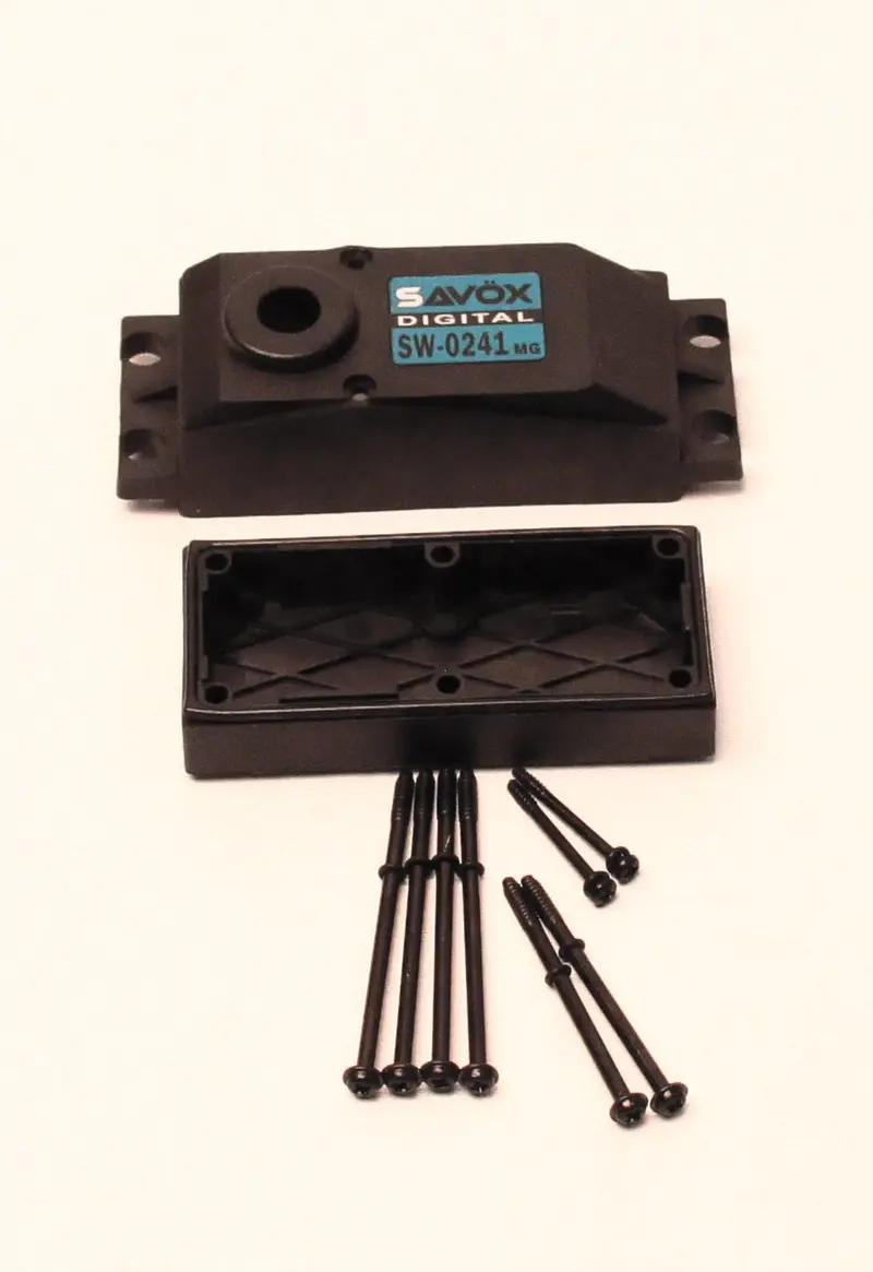 Savox - Top & Bottom Servo Case With 4 Screws Sw0241mg 1