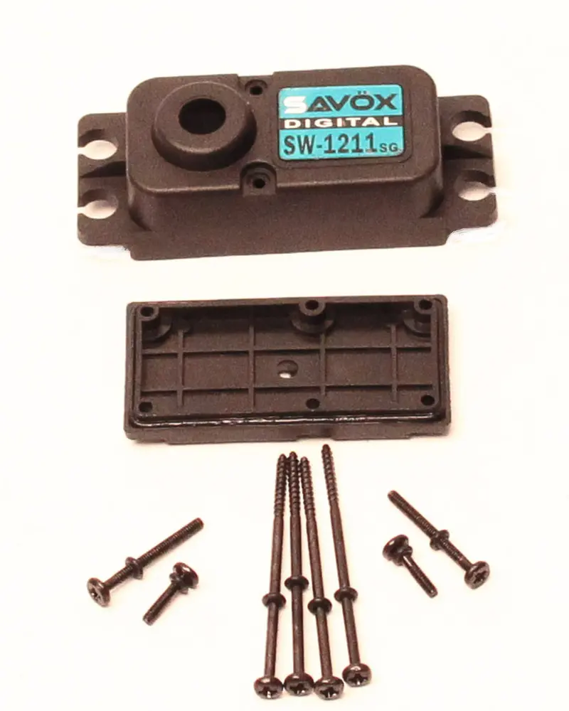 Savox - Top & Bottom Servo Case With 4 Screws Sw1211sg 1