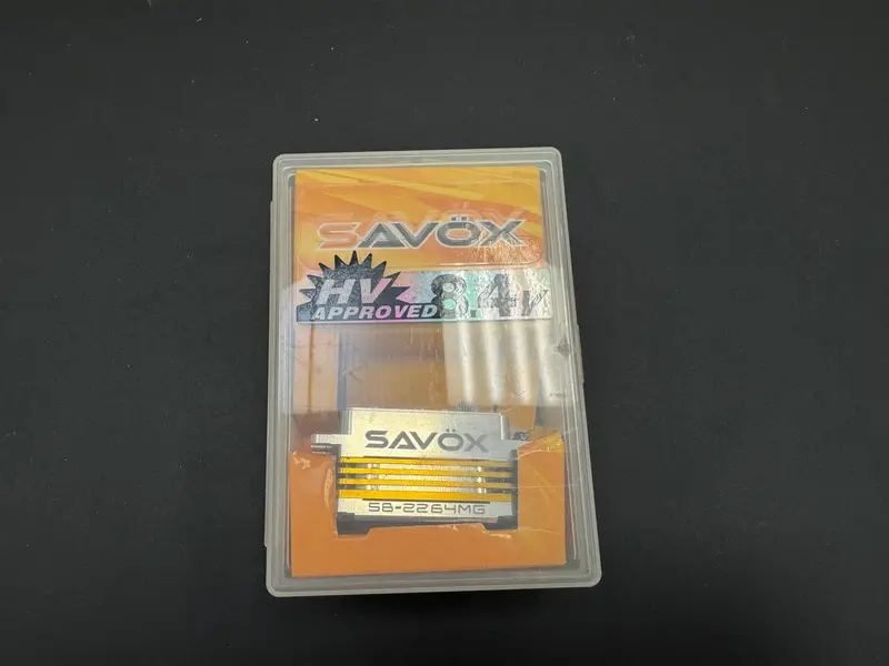 Savox Used Open Box Sb2264mg - Low Profile High Voltage Brushless Servo 1