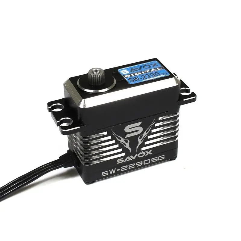 Savox - Waterproof Monster Torque High Voltage, Brushless, Digital Servo 0.11Sec / 972.1Oz @ 8.4V - Black Edition 1
