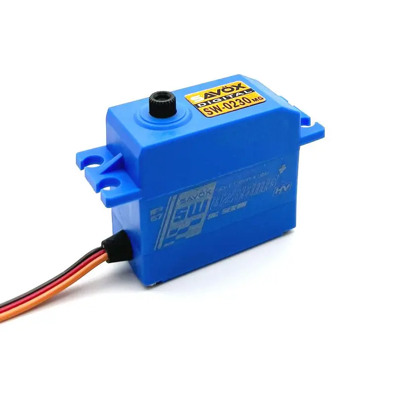 Savox - Waterproof Standard Digital Servo With Soft Start, 0.13Sec / 111.1Oz @ 7.4V 1