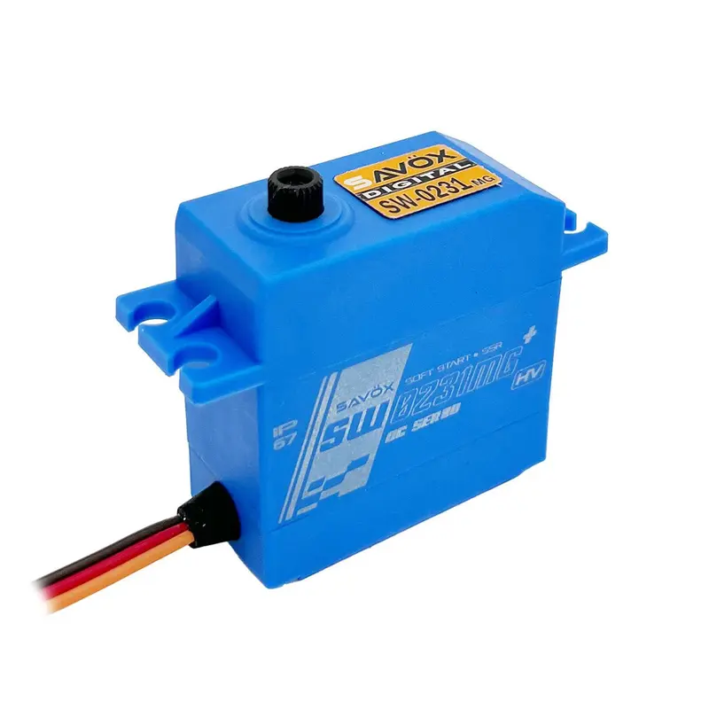 Savox - Waterproof Standard Digital Servo With Soft Start, 0.15Sec / 347Oz @ 7.4V 1