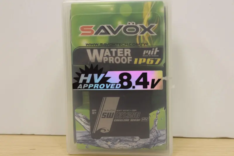 Savsw1213sg Waterproof, High Torque, High Voltage Coreless Digital Servo 1