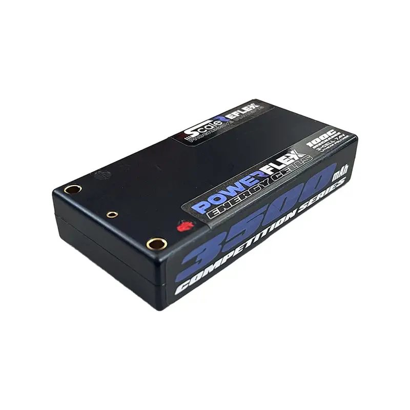 Scale Reflex - Shorty Lipo - 2S - 7.4 - 100C - 3500Mah - Blue 1