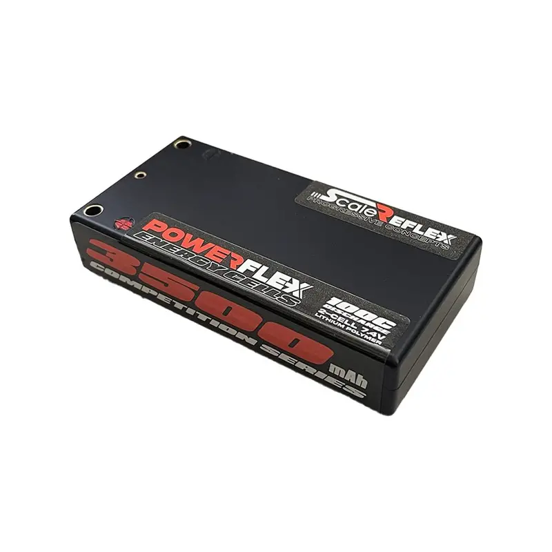 Scale Reflex - Shorty Lipo - 2S - 7.4 - 100C - 3500Mah - Red 1