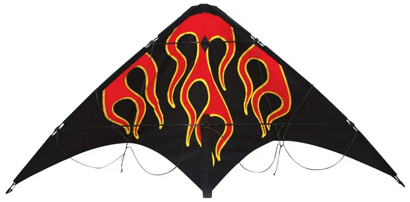 Skydog Kites - Learn To Fly, Flames Kite 1
