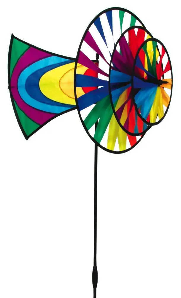 Skydog Kites - Rainbow Directional Pinwheel 1