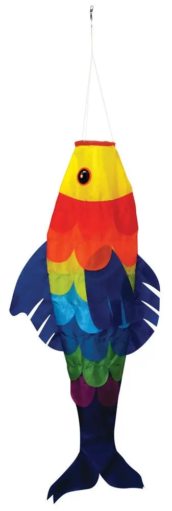 Skydog Kites - Sunburst Fish Windsock, 48" 1