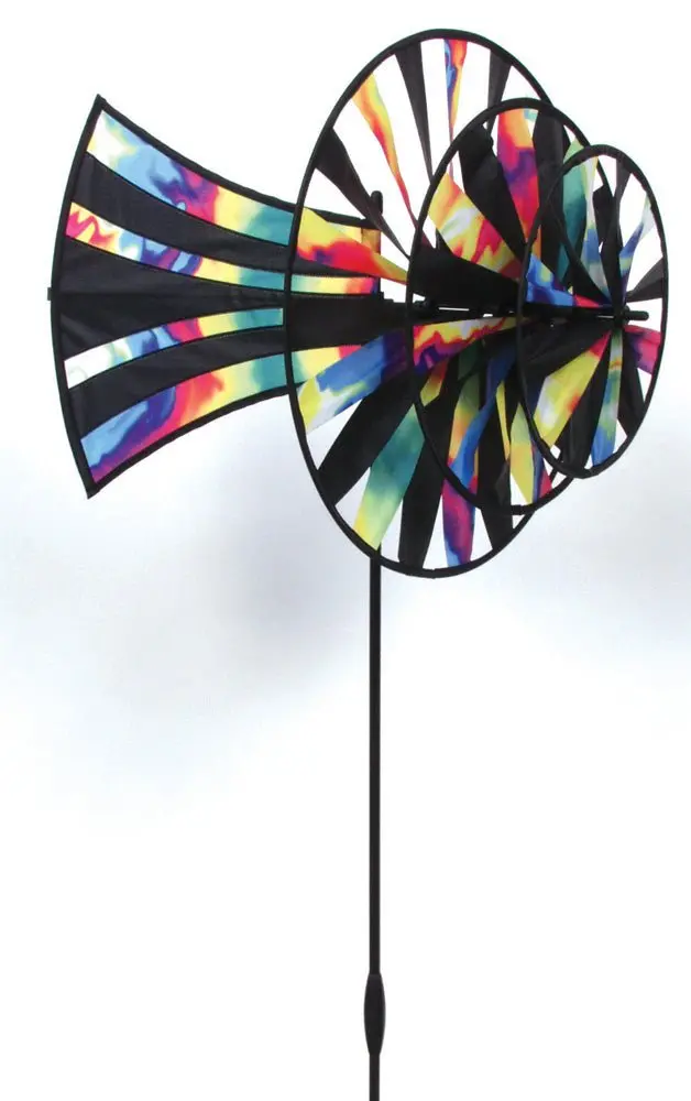 Skydog Kites - Tie-Dye Directional Pinwheel 1