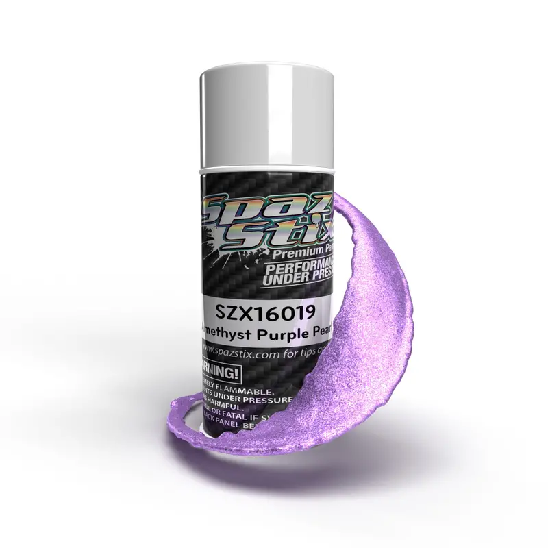 Spaz Stix - Amethyst Purple Pearl Aerosol Paint, 3.5Oz Can 1