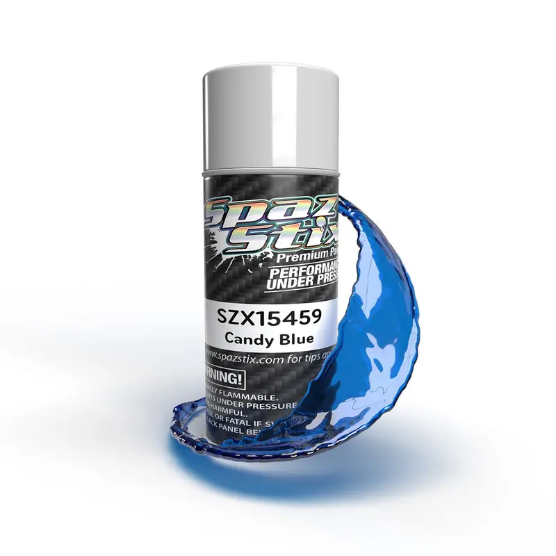 Spaz Stix - Candy Blue Aerosol Paint, 3.5Oz Can 1