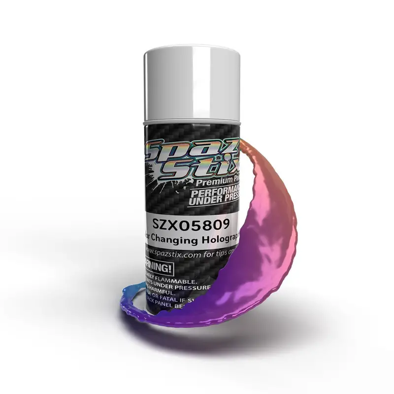 Spaz Stix - Color Change Aerosol Paint, Holographic, 3.5Oz Can 1