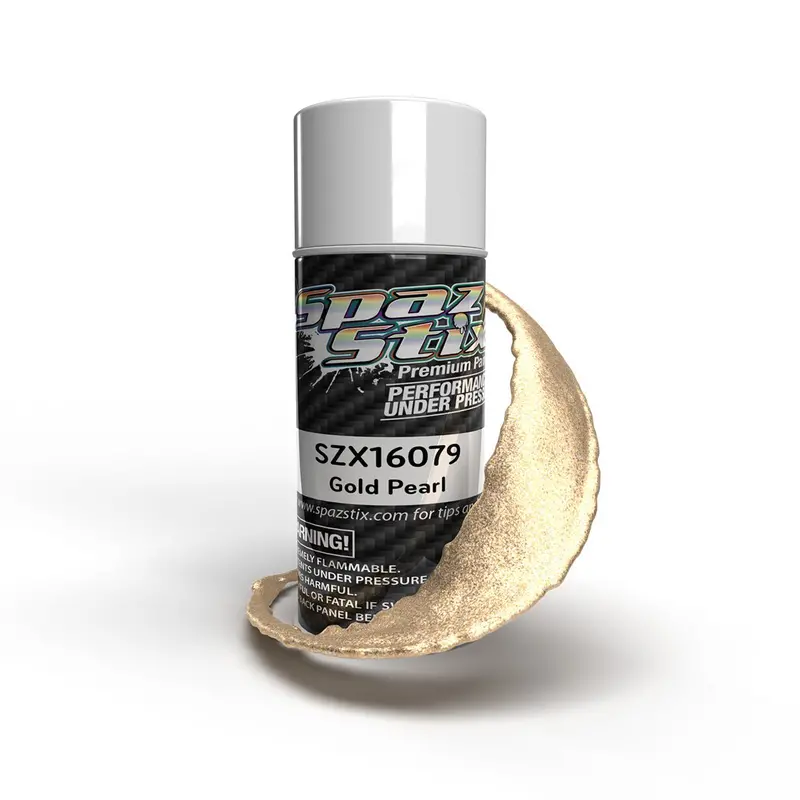 Spaz Stix - Gold Pearl Aerosol Paint, 3.5Oz Can 1