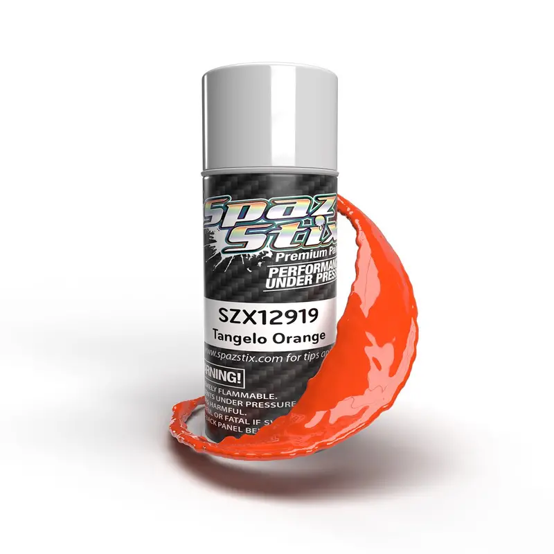 Spaz Stix - Inferno Orange Aerosol Paint, 3.5Oz Can 1