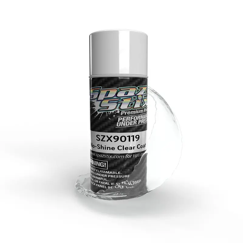 Spaz Stix - No-Shine Exterior Matte Finish Clear Coat, 3.5Oz Aerosol Can 1