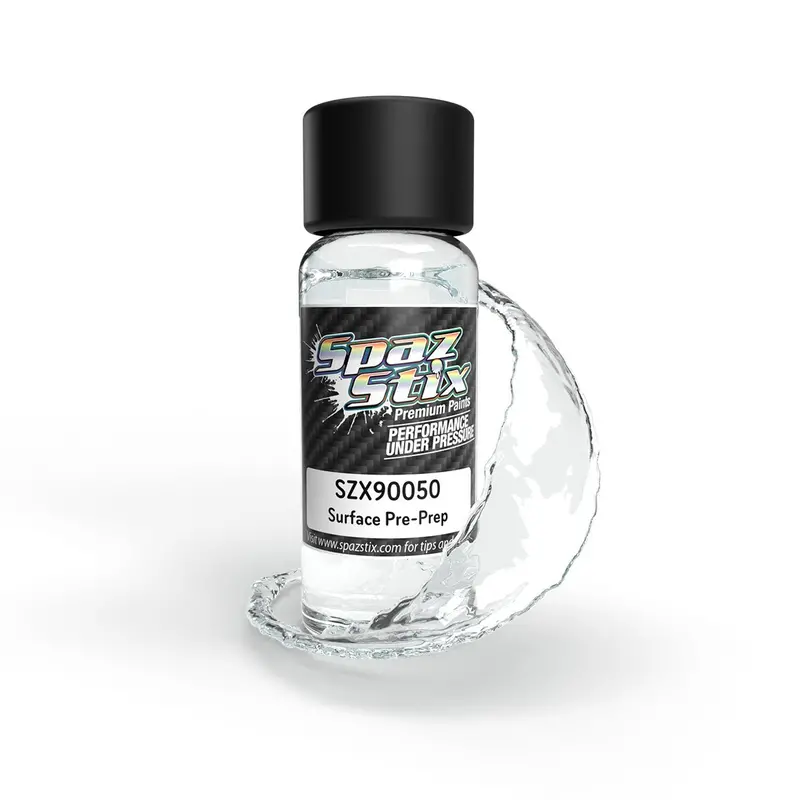 Spaz Stix - Surface Pre-Prep, 2Oz Bottle (For Use In Airbrushes) 1