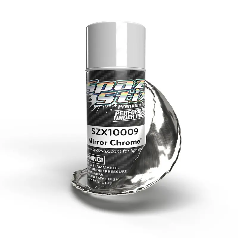 Spaz Stix - Ultimate Mirror Chrome Aerosol Paint, 3.5Oz Can 1