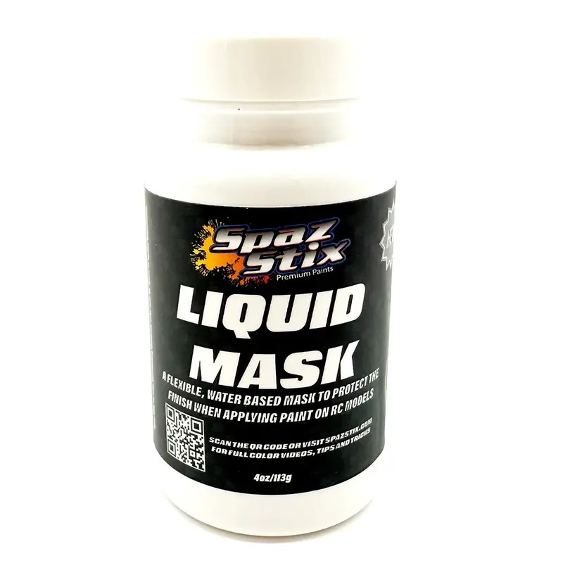 Spaz Stix - Water Based Liquid Mask V2, 4Oz 1