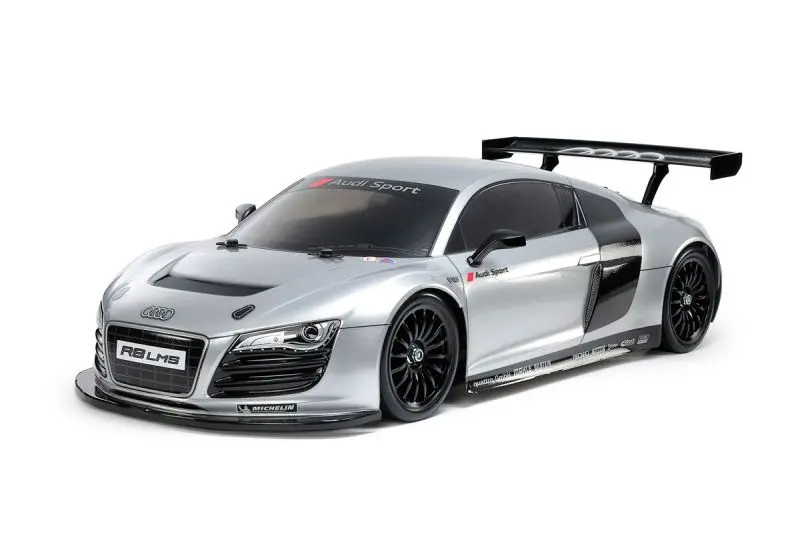 Tamiya - 1/10 R/C Audi R8 Lms 2008 (Silver Painted Body) (Tt-02) 1