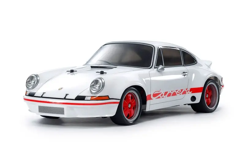 Tamiya - 1/10 R/C Porsche 911 Carrera Rsr 2.8, White Painted Body, (Bt-01) 1
