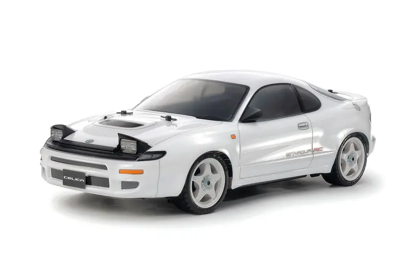 Tamiya - 1/10 R/C Toyota Celica Gt-Four Rc St185, White Painted Body, Tt-02 1