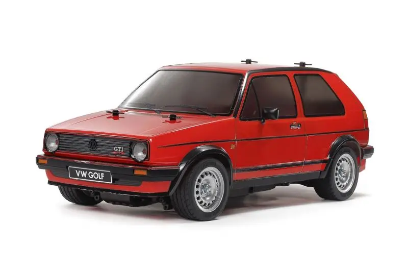 Tamiya - 1/10 R/C Volkswagen Golf Ii Gti 16V (Red Painted Body) (Mb-01) 1