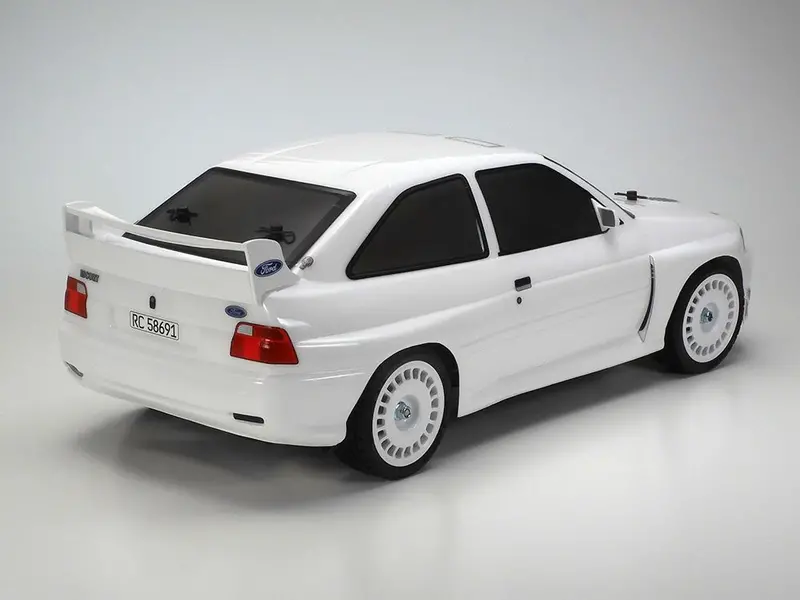 Tamiya - 1/10 Rc 1998 Ford Escort Custom Kit, With Tt-02 Chassis 1
