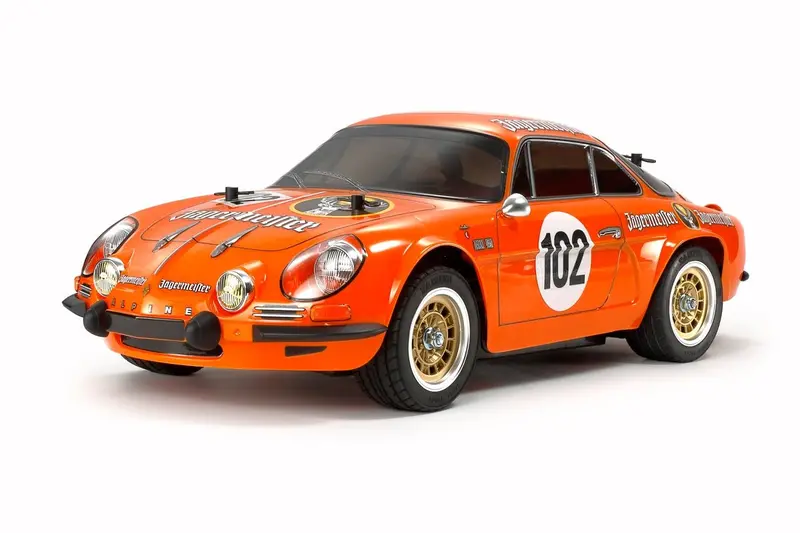 Tamiya - 1/10 Rc Alpine A110 1973 Jager Meister Kit, W/ M06 Chassis 1