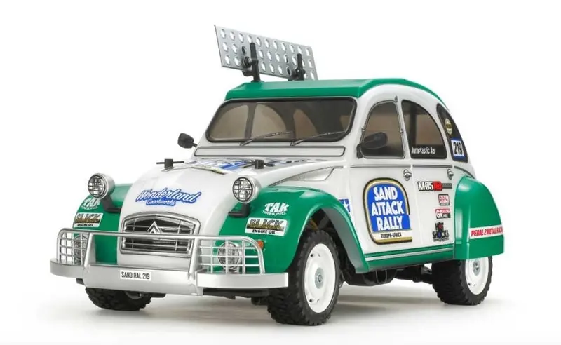 Tamiya - 1/10 Rc Citroen 2Cv Rally Kit, M-05Ra Chassis 1