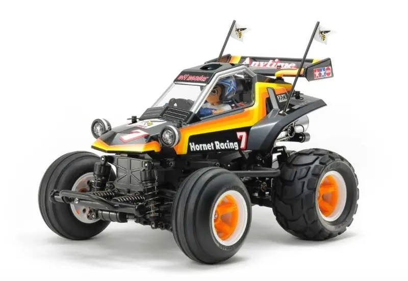 Tamiya - 1/10 Rc Comical Hornet Kit, W/ Wr02cb Chassis 1