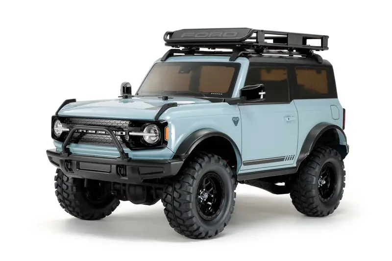 Tamiya - 1/10 Rc Ford Bronco Kit, W/ Cc-02 Chassis 1