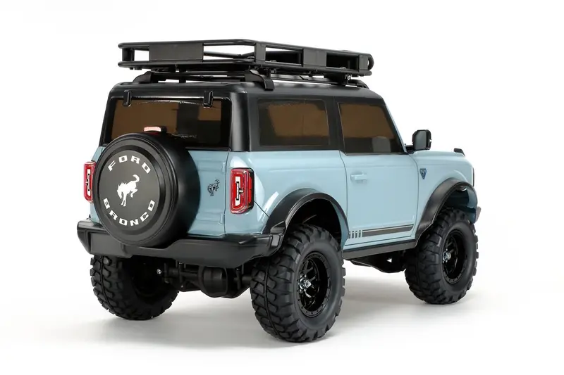 Tamiya - 1/10 Rc Ford Bronco Kit, W/ Cc-02 Chassis 2