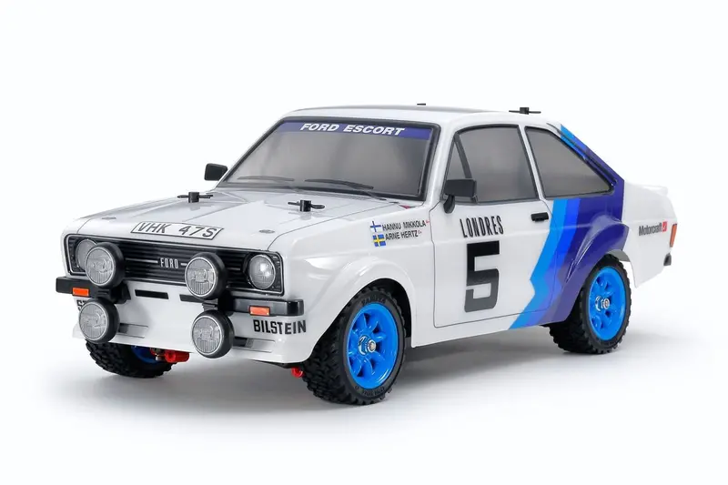 Tamiya - 1/10 Rc Ford Escort Mk.Ii Rally Kit, W/ Mf-01X Chassis 1